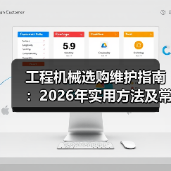 工程机械选购维护指南:2026年实用方法及常见问题解析 工程机械选购维护指南:2026年实用方法及常见问题解析