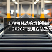 工程机械选购维护指南:2026年实用方法及常见问题解析 工程机械选购维护指南:2026年实用方法及常见问题解析