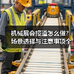 机械展会报道怎么做?场景选择与注意事项全解析 机械展会报道怎么做?场景选择与注意事项全解析