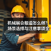 机械展会报道怎么做?场景选择与注意事项全解析 机械展会报道怎么做?场景选择与注意事项全解析