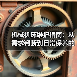 机械机床维护指南:从需求判断到日常保养的5个方法 机械机床维护指南:从需求判断到日常保养的5个方法