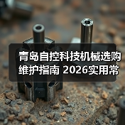 青岛自控科技机械选购维护指南 2026实用常见问题解析 青岛自控科技机械选购维护指南 2026实用常见问题解析