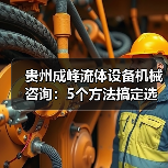 贵州成峰流体设备机械咨询:5个方法搞定选型与维护 贵州成峰流体设备机械咨询:5个方法搞定选型与维护