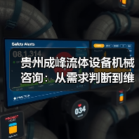 贵州成峰流体设备机械咨询:从需求判断到维护的实用经验 贵州成峰流体设备机械咨询:从需求判断到维护的实用经验