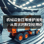 机械设备日常维护指南:从需求判断到使用保养实战方法 机械设备日常维护指南:从需求判断到使用保养实战方法