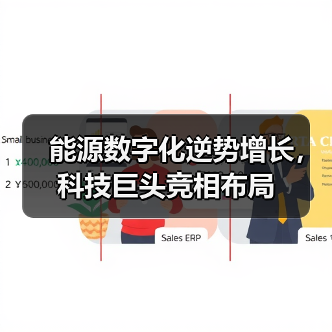 能源数字化逆势增长,科技巨头竞相布局 能源数字化逆势增长,科技巨头竞相布局